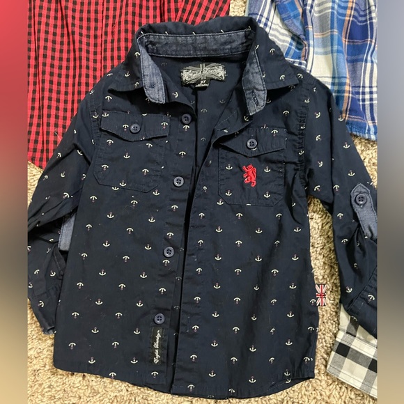 Boy Dress Shirts/ collar shirt lot, 5 shirts, size 3T - Picture 3 of 6